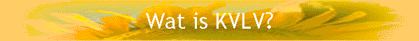 Wat is KVLV?
